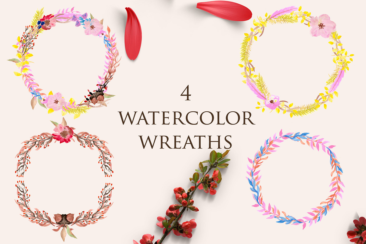 Autumn Loose Watercolor Clipart, an Illustration by ColorfulNest (Photo 3 of 8)