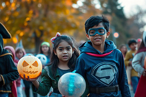 Halloween Heroes | Stock Photo, a Holiday Photo by Aura Canyon HQ