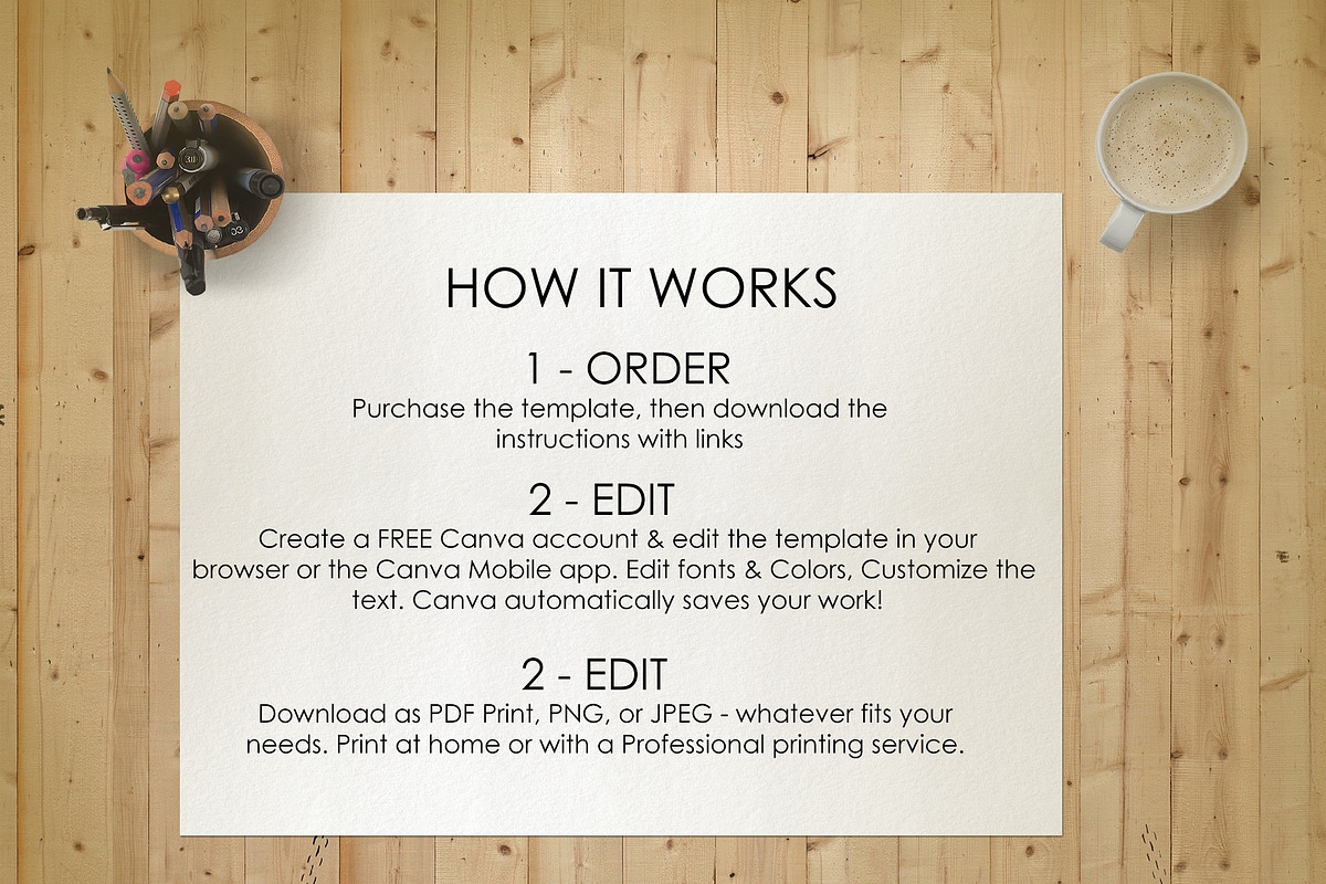 Business Card Canva Template, a Business Card Template by FakhiiDesigns (Photo 6 of 6)
