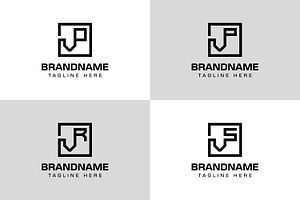 Letters VO VP VR VS Monogram Logo, a Branding & Logo Template by Pray Art Design Studio