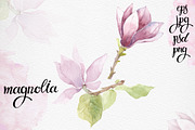 Spring flowers. Watercolor set., an Illustration by maritime_m (Thumbnail 3 of 7)