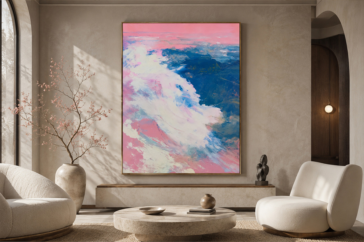 Abstract Ocean Wall Art, an Abstract Photo by Hamza067 (Photo 3 of 3)