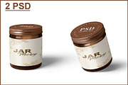 Jar Mockup, a Cups & Container Mockup by mockupbuys (Thumbnail 1 of 6)