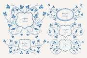 Romantic Vintage Floral Clipart, a Decorative Illustration by Century Library (Thumbnail 2 of 10)