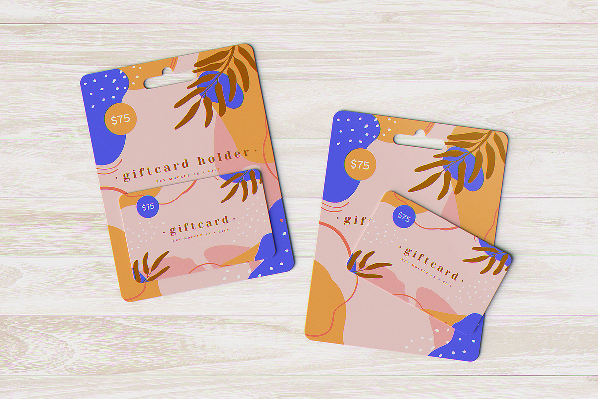 Gift Card Holder MockUp, a Product Mockup by coloformia (Photo 7 of 13)