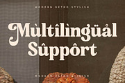 Bristle Radiant Modern Retro Stylish, a Serif Font by Letterena Studios (Thumbnail 12 of 15)
