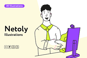 Netoly Business Illustrations