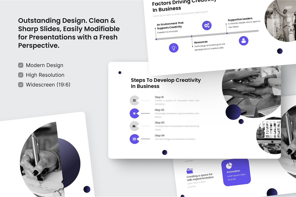 Bussiness Creative Google Slides, a Presentation Template by SquidPixey (Photo 2 of 6)