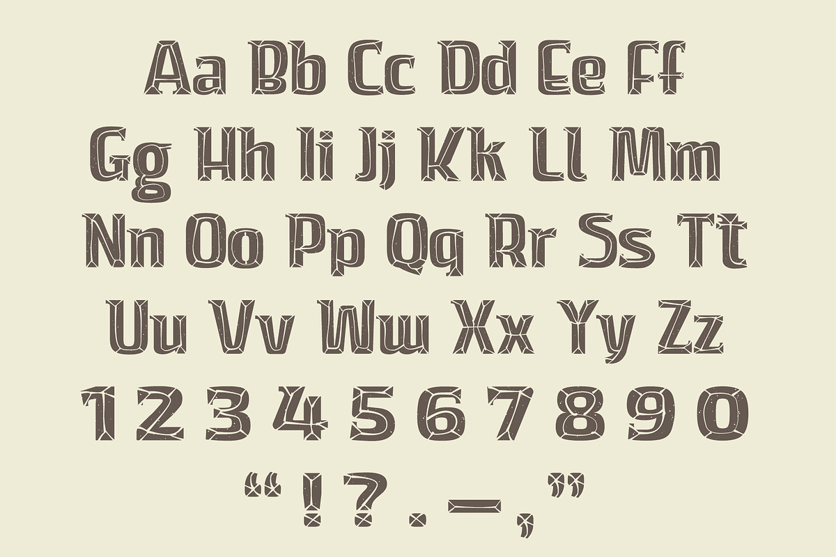 Dead Beat, a Slab Serif Font by Loudoun Design Co. (Photo 2 of 6)