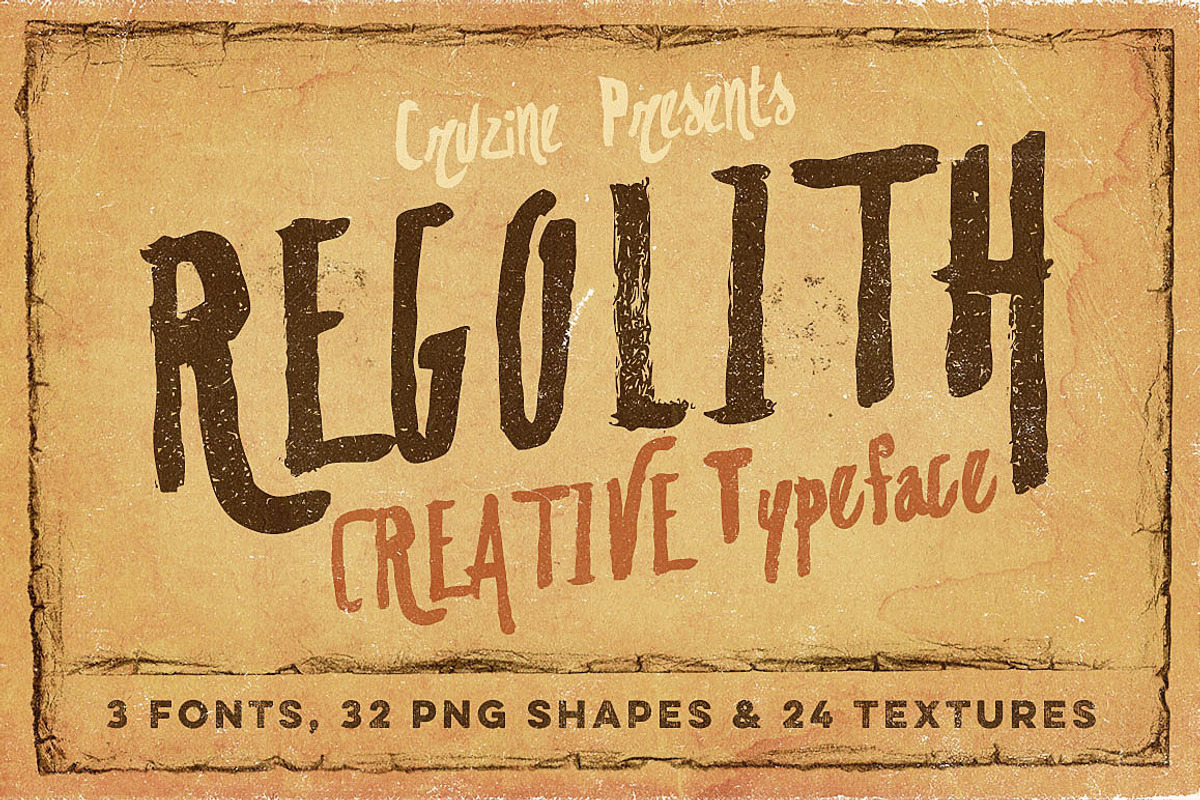 SALE Fonts MegaBundle - 57 Fonts, a Script Font by Cruzine (Photo 9 of 13)
