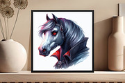 Halloween Horses Clipart, an Illustration by DreamCafeArt (Thumbnail 5 of 7)