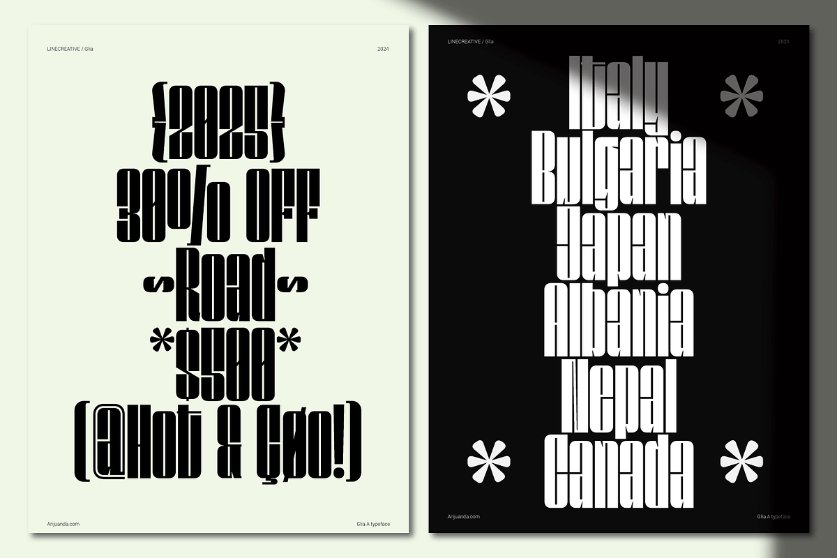 Glia A Typeface, a Sans Serif Font by Linecreative (Photo 7 of 10)