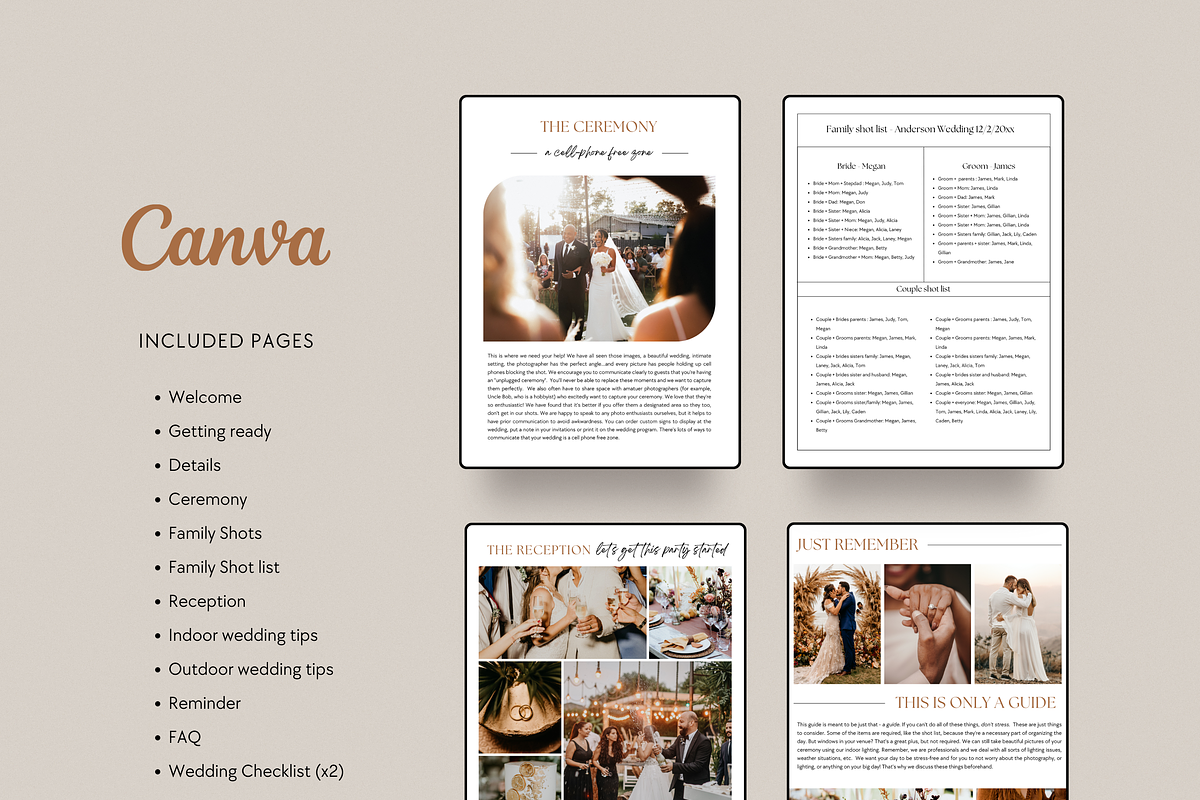 Wedding Photography Client Guide, a Templates & Theme by Sweet Little Muse (Photo 3 of 5)