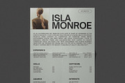 Creative Modern Resume Template, a Resume Template by Moscovita Studio (Thumbnail 5 of 8)