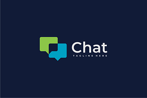 Chat Logo Template, a Branding & Logo Template by yopie