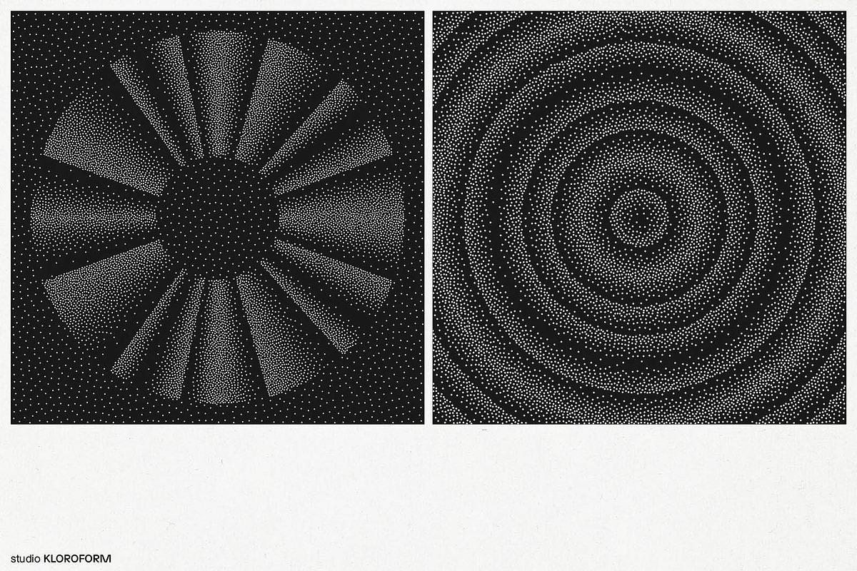 Stipple 1 - 100 dotted objects, an Object Graphic by kloroform (Photo 16 of 20)