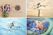 168 LETTER B SIGNATURE monogram logo, a Branding & Logo Template by Whimsical Logoshop (Thumbnail 4 of 16)