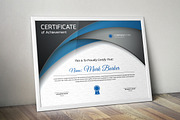 Certificate Word | PSD | AI, a Stationery Template by Curve Design (Thumbnail 2 of 3)