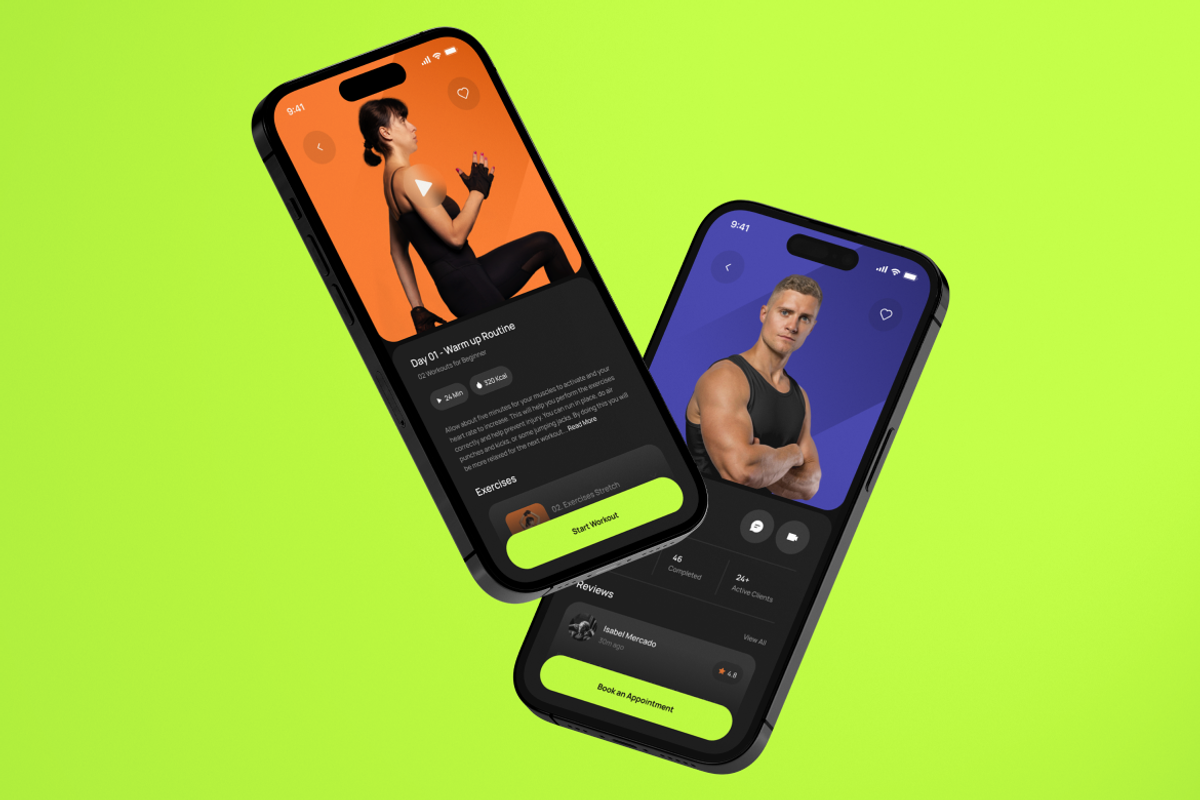 Fitgenie - Fitness Coaching App, an App Template by Rahardi Creative (Photo 2 of 4)