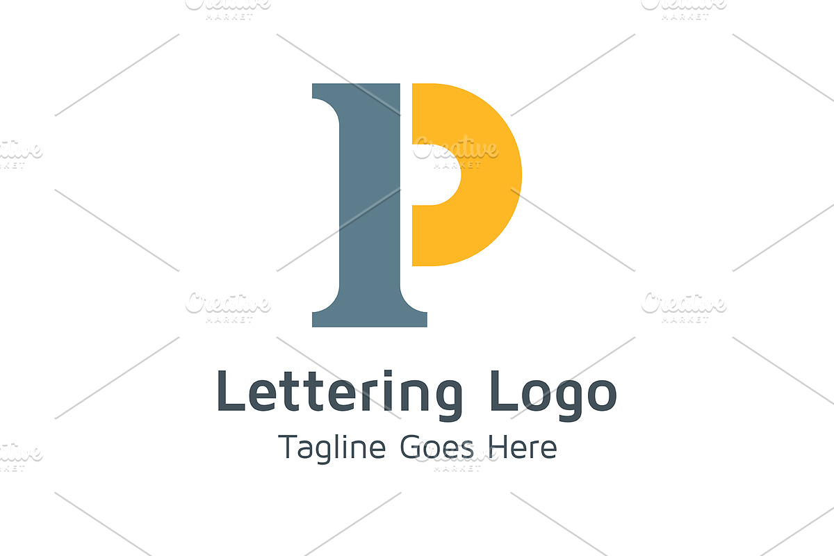 20 Logo Lettering P Template Bundle, a Branding & Logo Template by Acongraphic (Photo 11 of 21)