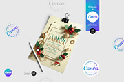 Christmas Pajama Party Flyer, a Flyer Template by Aam360 (Thumbnail 3 of 3)