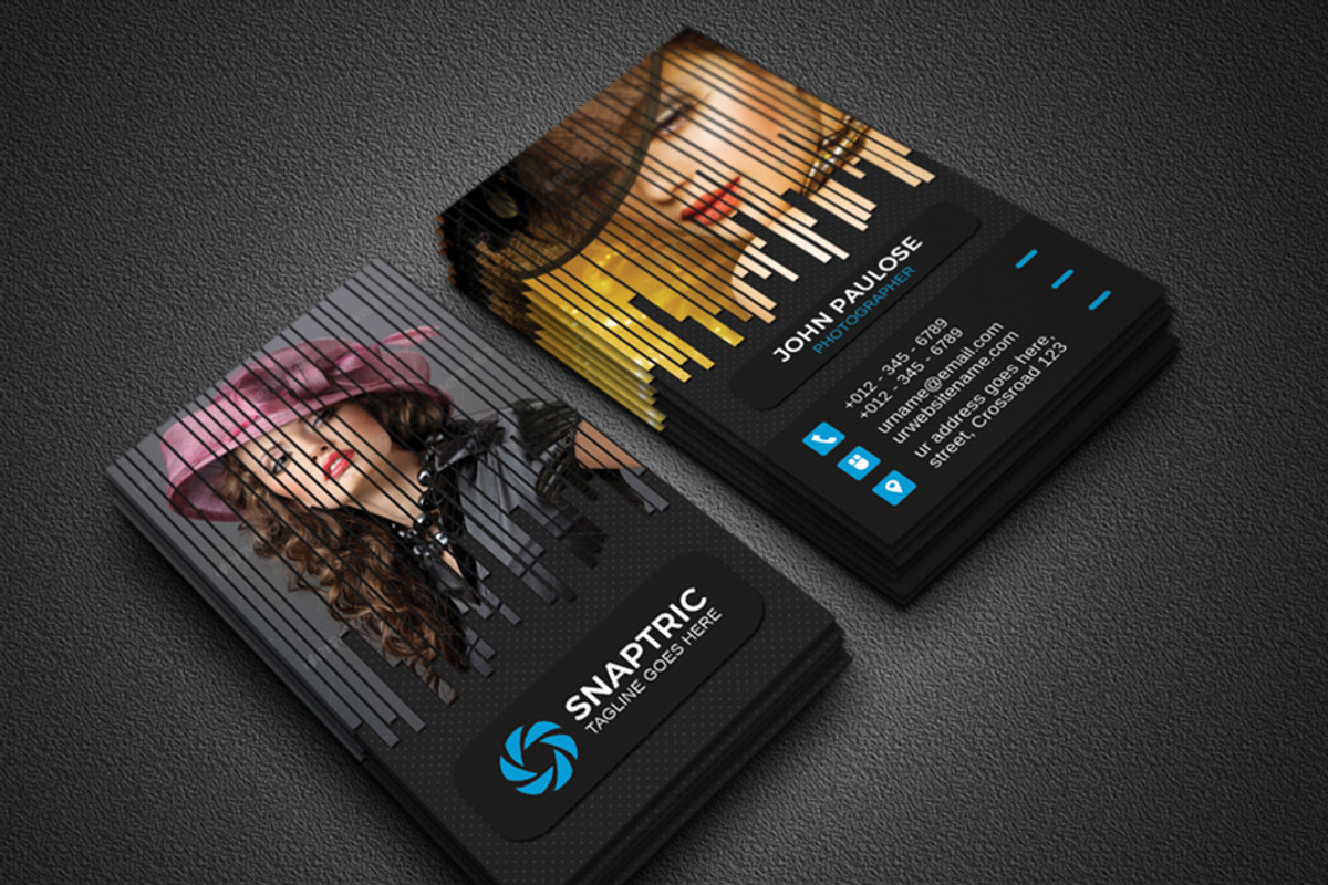 Photography Business Card, a Business Card Template by Creative_Arts (Photo 3 of 3)