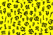 Gothic font 010, a Blackletter Font by GeekClick (Thumbnail 24 of 24)