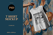 T-Shirt Mockup, a Shirt Mockup by PopotLane (Thumbnail 1 of 4)