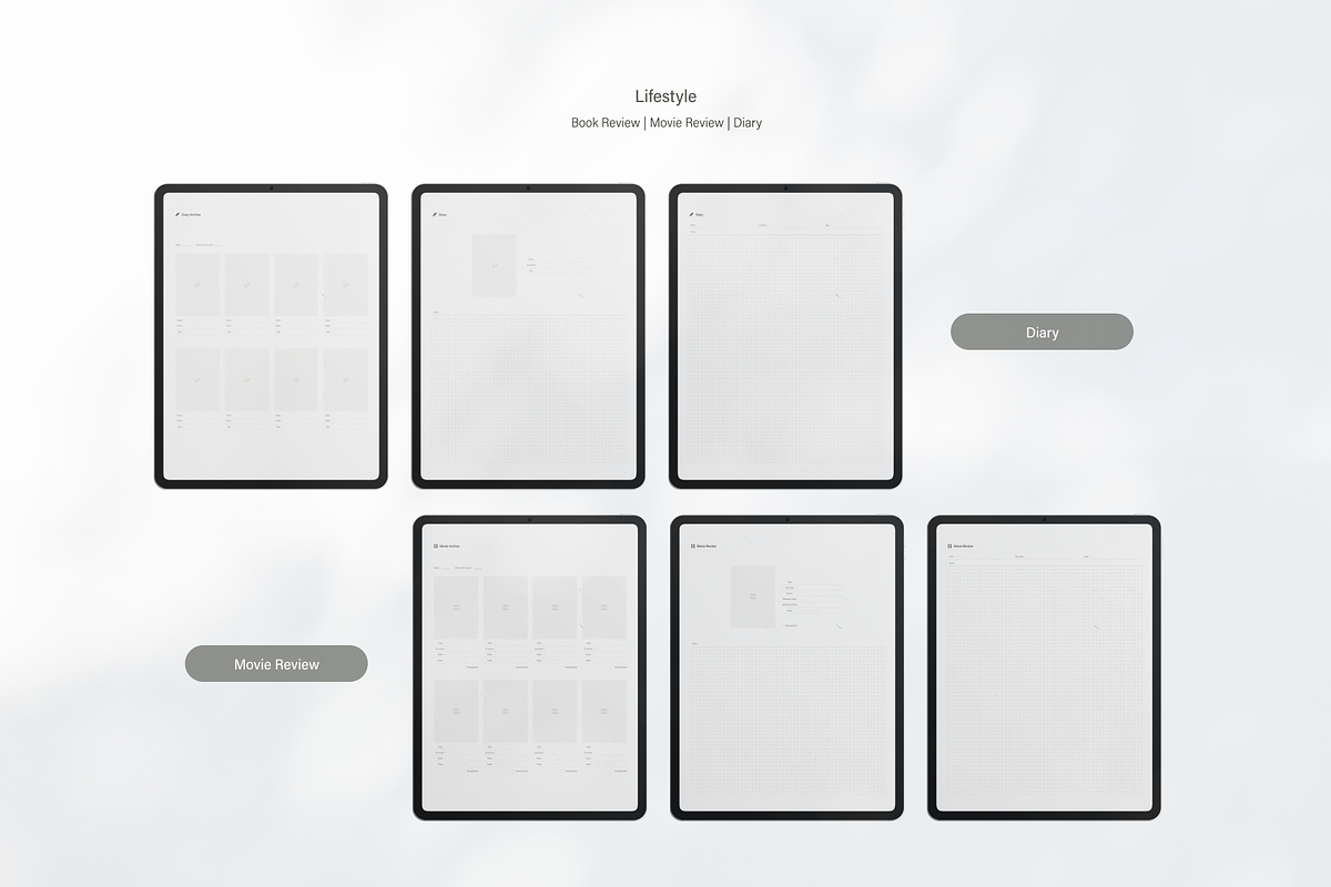 Digital Planner 2024 | Paper Texture, an App Template by SydneyYeom (Photo 10 of 11)