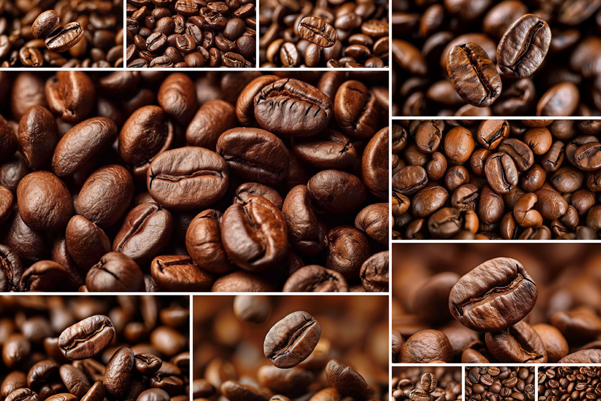Coffee beans - 41 images, a Food & Drink Photo by Handmadefont (Photo 4 of 12)