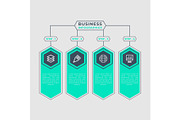 Business Infographics Template, a Marketing Template by Lakhan1998 (Thumbnail 3 of 5)
