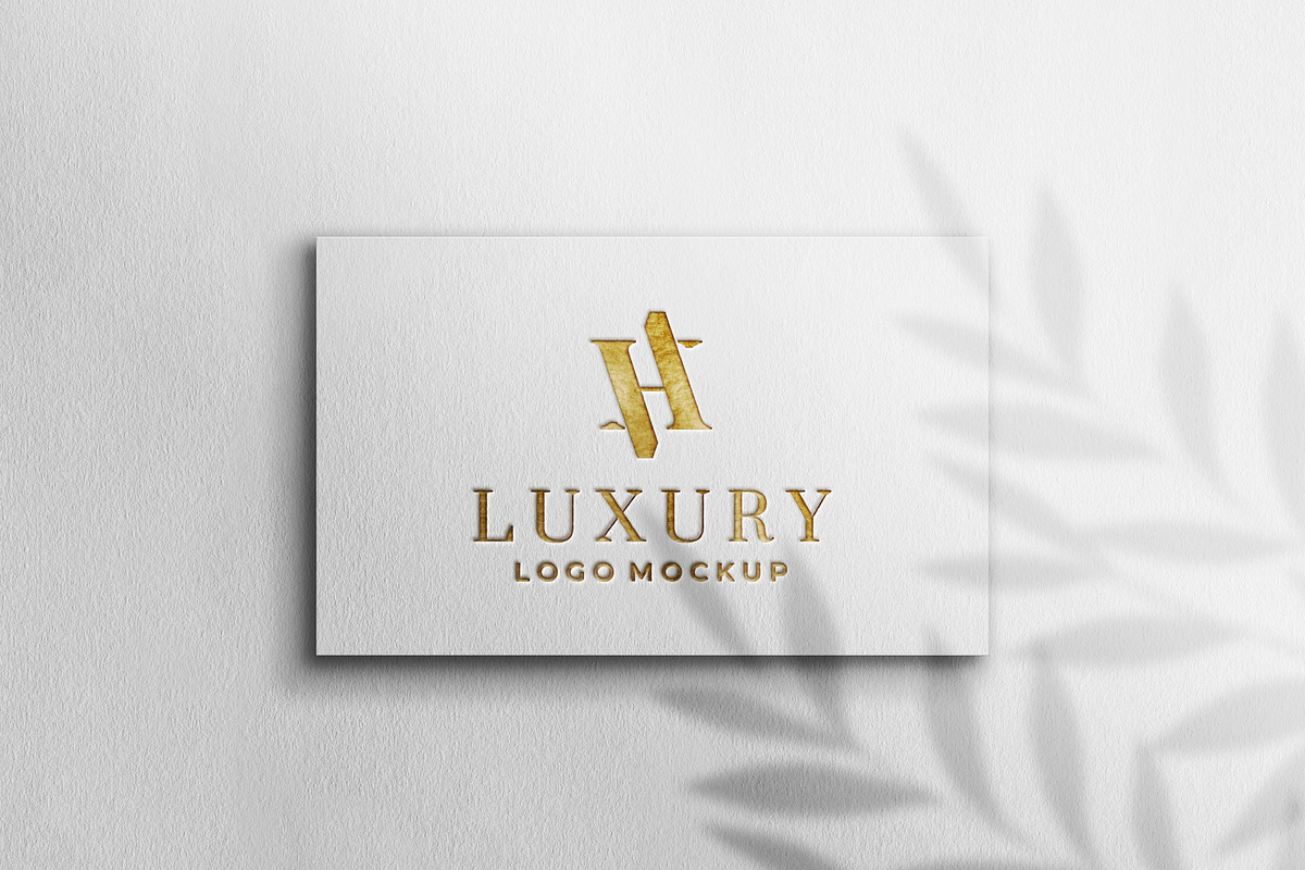 26 Luxury Logo Mockup with Shadow, a Mockup by aalfndi (Photo 28 of 30)
