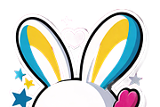 Cyberpunk Rabbit Stickers PNG & JPG, an Object Graphic by ETARA by Mea Hau (Thumbnail 9 of 14)