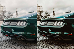 35 Car Lens Photoshop Actions