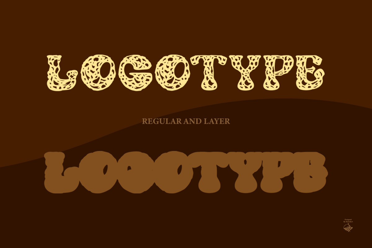 Holedis - Modern Display Layer Font, a Handwritten Font by haniefart (Photo 2 of 10)