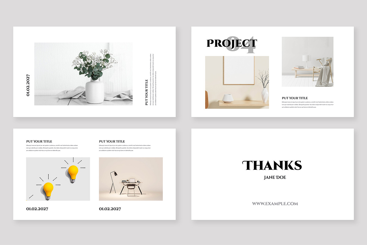 Minimal Presentation Layout, a Presentation Template by ContestDesign (Photo 5 of 5)
