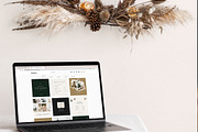 Modern Christmas Instagram Pack, a Social Media Template by January Made Design (Thumbnail 9 of 9)