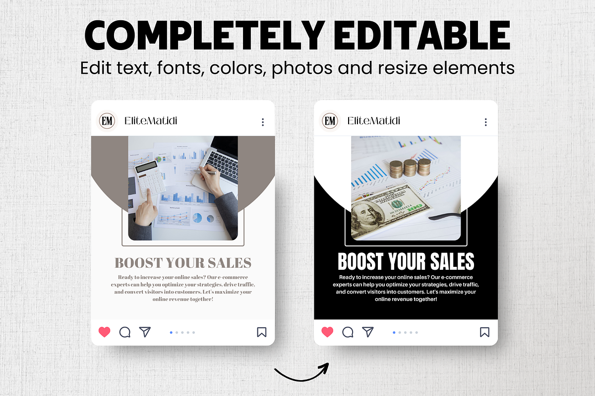 Business Consultant Instagram Post, a Social Media Template by EliteMatidi (Photo 6 of 8)