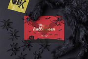 Halloween Card Mock-up, a Household Mockup by Yogurt86 (Thumbnail 13 of 13)