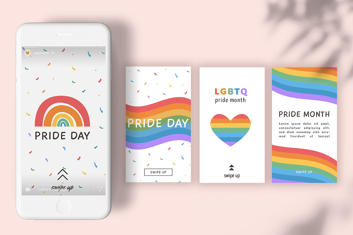 Pride Month LGBTQ+ Collection, a Decorative Illustration by millering (Photo 7 of 12)