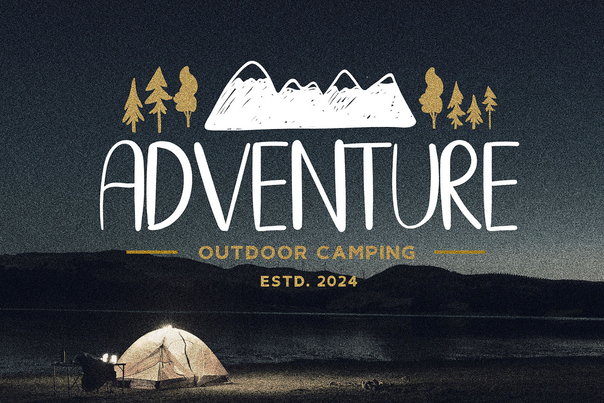 OAKSTREE - Casual Brush Display Font, a Script Font by Guavanaboy (Photo 3 of 7)