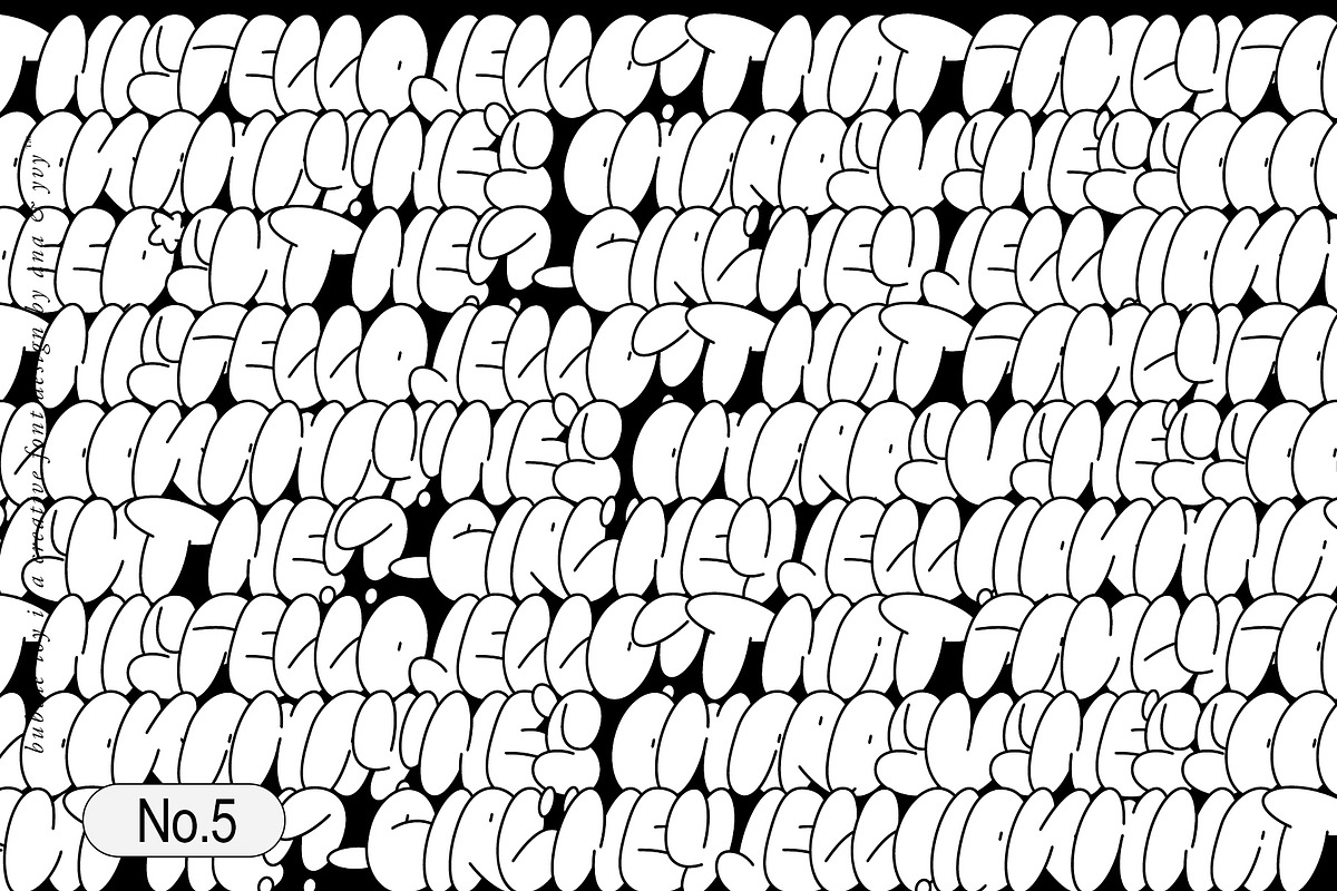 Bubble Toy | 2000s Retro Graffiti, a Font by ana & yvy (Photo 2 of 16)