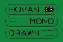 CS Hovan Mono Drawn