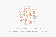 Christmas Cocoa Seamless Pattern, an Illustration by Pati Charm Studio (Thumbnail 2 of 7)