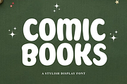 Comic Books, a Script Font by InermediaSTUDIO (Thumbnail 1 of 7)
