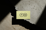 PM_BC/Ø5 - Business Card Mockup, a Print Template by PinchesMockups© (Thumbnail 1 of 6)