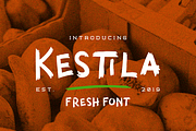 Kestila, a Font by Letterature Std. (Thumbnail 1 of 8)