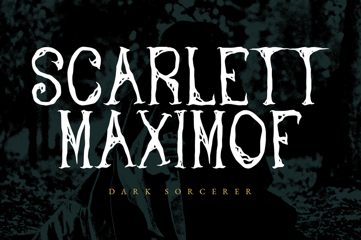 Littox Horror Display Font, a Handwritten Font by Maulana Creative (Photo 7 of 7)