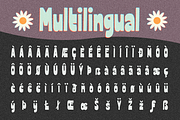 Croassant Modern Groovy Typeface, a Sans Serif Font by Oui Studio (Thumbnail 7 of 10)