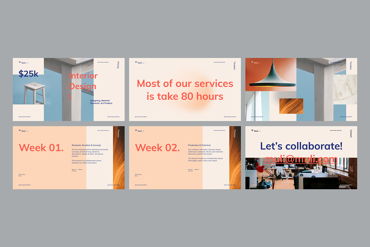 Muli - Minimalist Presentation, a Presentation Template by Biro AMDS (Photo 4 of 15)